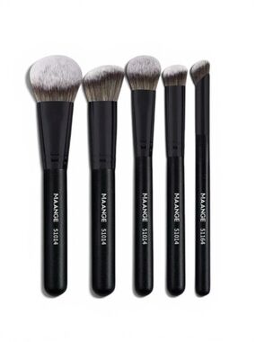 MAANGE Black Makeup Brush Set